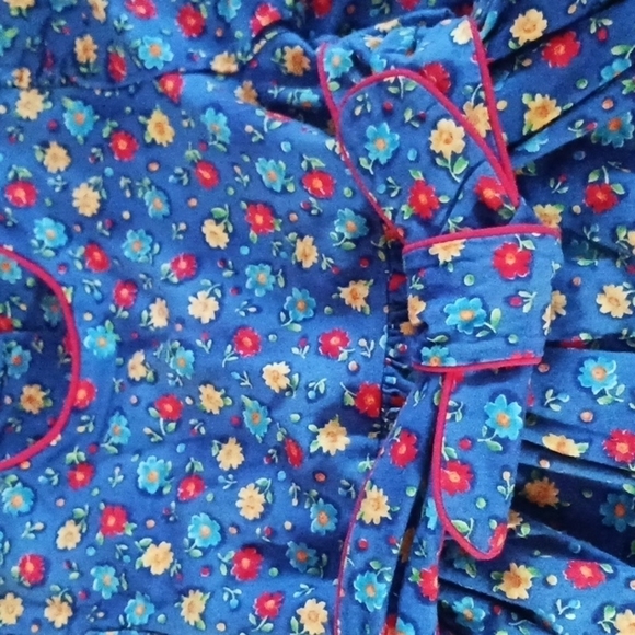 Catherine Rebecca Blue Floral Dress - Picture 4 of 5